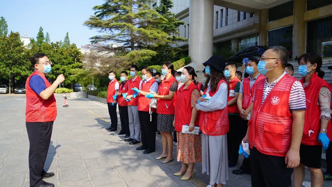 抗擊疫情,河南檢察志愿者在行動